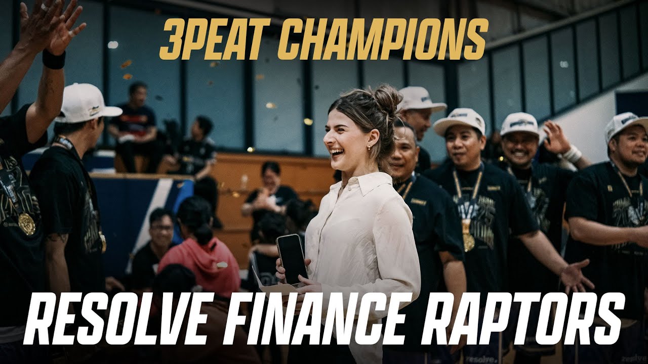 Post-game Interview: Resolve Finance Raptors win the 3rd STRAIGHT TITLE Post-game Interview: Resolve Finance Raptors win the 3rd STRAIGHT TITLE