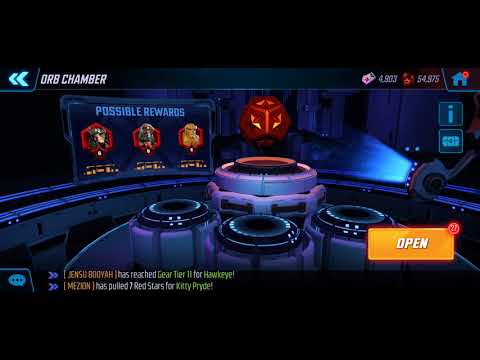 Adam Warlock red star opening. Math method -Marvel Strike Force - MSF