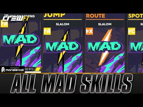 The Crew 2 - ALL MAD SKILLS | The Stunt Performer Hobby | Unlocking The TT RS Roadster