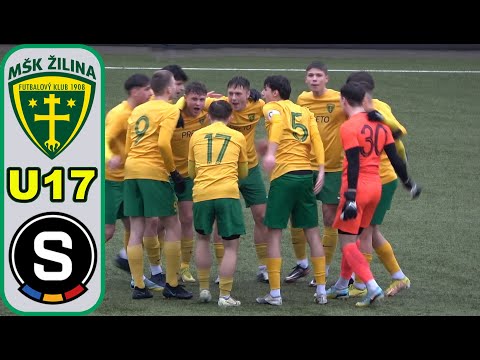 Prípravný futbalový zápas | MŠK Žilina U17 vs AC Sparta Praha U17