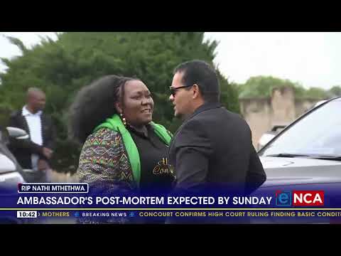 Ambassador's post mortem expected by Sunday