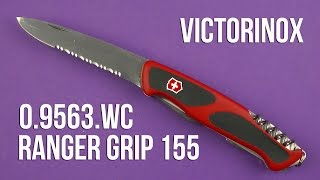 Victorinox RangerGrip 155 (0.9563.WC) - відео 1