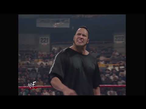 WWF Raw 2/22/1999 - Paul Wight (Big Show) (Raw Debut Match) vs. The Rock