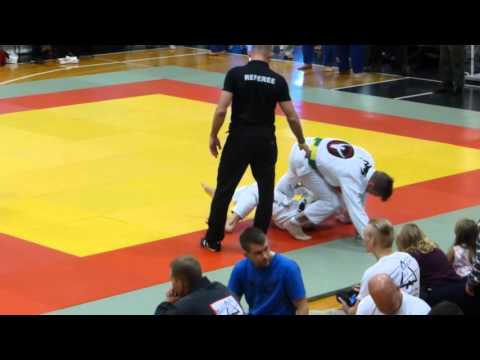 Senior Finnish Open 2015 - Juha Paakkola vs. Olli Lindsten, white belt, -76kg