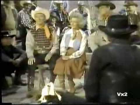Roy Rogers & Dale Evans with Sons of the Pioneers -Cowboy song tribute