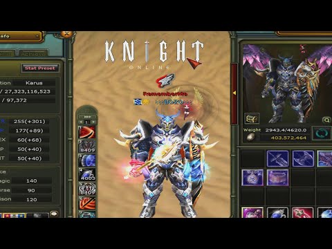 tRapZone - [ Oyunda Tek !!! ] - [ +21 Krowaz Set & +11 DKS !!! ] - #oreads #knightonline