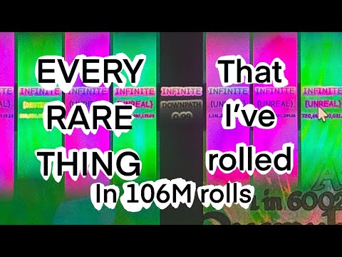 Every “rare” thing I’ve rolled from August 2024 - November 2025 | Fortune’s End