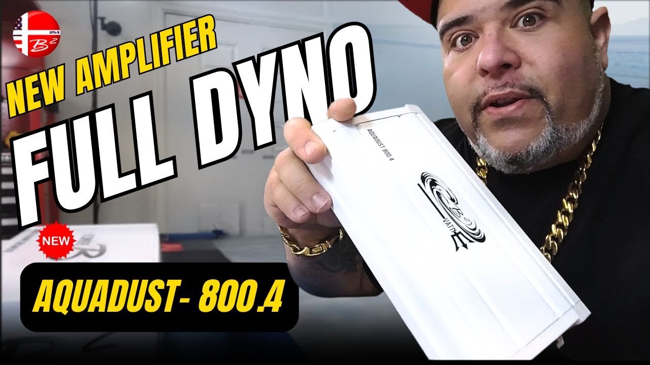B2 Audio Aquadust 800.4 Dyno Test Results! Marine Amp Power Unleashed