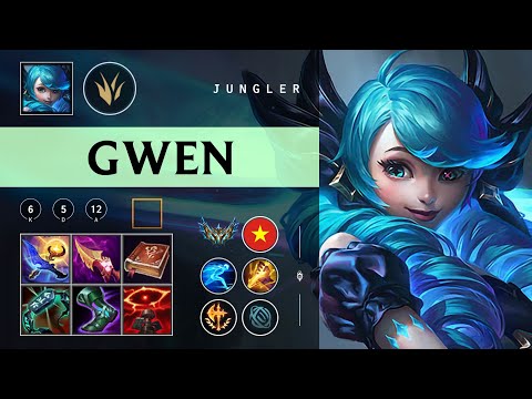 Gwen Jungle vs Nidalee - VN Challenger Patch 26.03