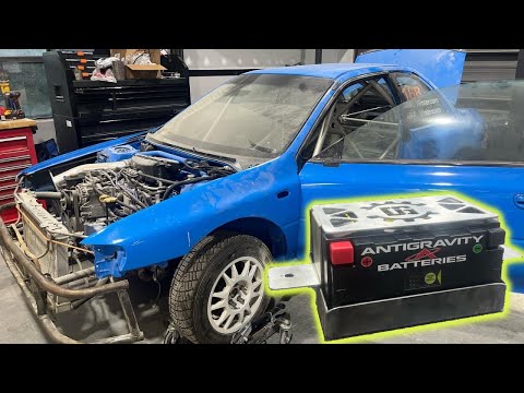 GC8 Rally Car Build Gets A Custom Fabricated Lightweight Battery | 30 Days Until The Rally