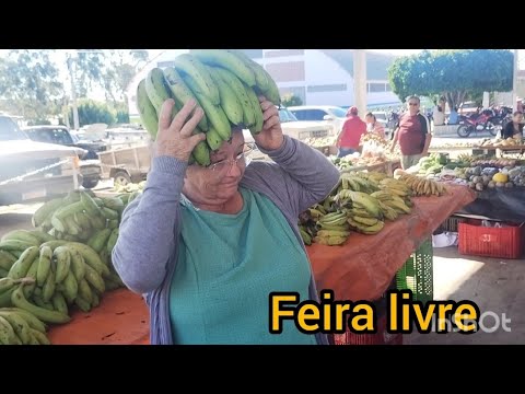 Pátio da feira livre em Brejinho PE
