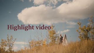 Christina & Branden Highlight Video — Edmonton wedding videography thumbnail