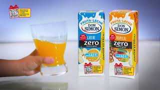 DON SIMÓN Juega y gana con...¡FRUTA+LECHE #DONSIMON! anuncio