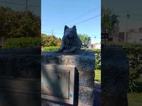 Monumento al perro en coronel Suárez.