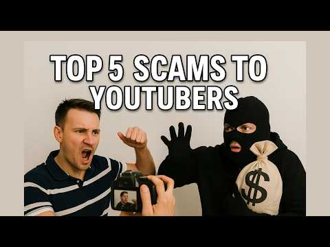 💥Top 5 Scams Targeting YouTubers 💥