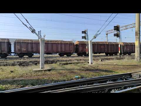 Tren de marfa MMV trece prin Suceava Nord cu 60-1656-7 - 26.03.2021