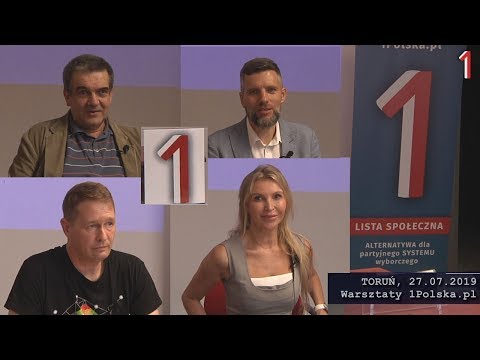 Okr 5 Toruń 27.07.2019 skrót 5. warsztatów 1Polska: wystąpienia + pytania i wolne głosy