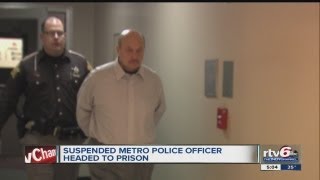 Indianapolis police Officer David Butler gets 8-year sentence on robbery, official misconduct charge
