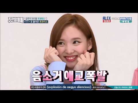 (esp) TWICE | Weekly Idol ep. 274 - parte 1