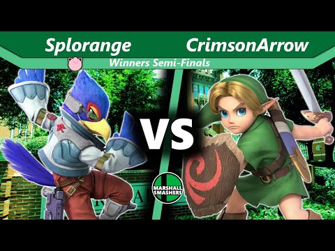 Marshall Smashers 74 - Splorange (Falco/Jigglypuff) VS MU-ECA| CrimsonArrow (Young Link)