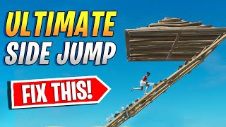 ULTIMATE Side/Cone Jump Tutorial - HOW to MASTER all SIDE JUMPS in FORTNITE! (Beginner to Advanced)