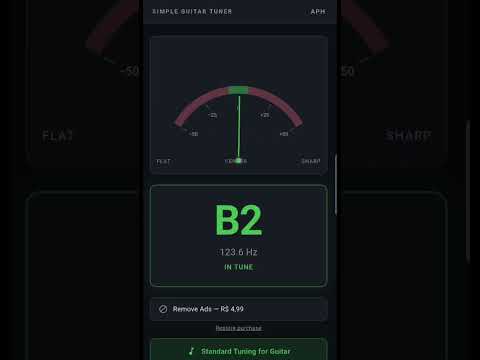 Simple Guitar Tuner video thumbnail