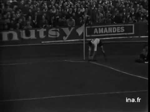EURO-1964. Qualifiers. Quarter-finals. France - Hungary - 1:3. Highlights.