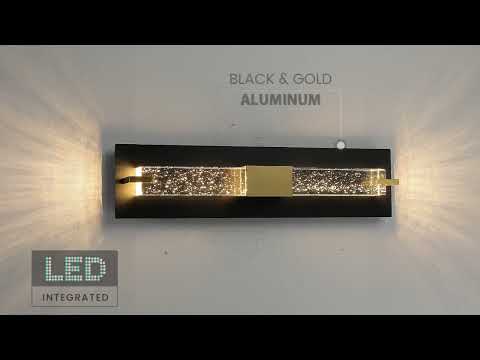 Tomario Dimmable Crystal Bathroom Vanity Light