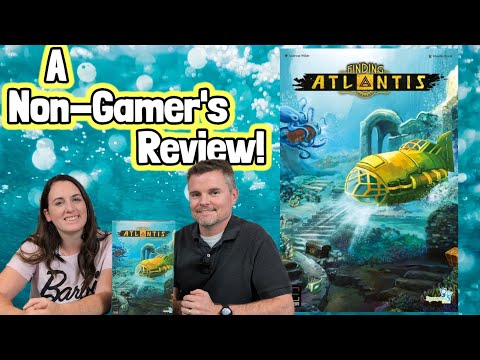 Finding Atlantis - A Non-Gamer's Review Of This Hidden Movement Deduction Game