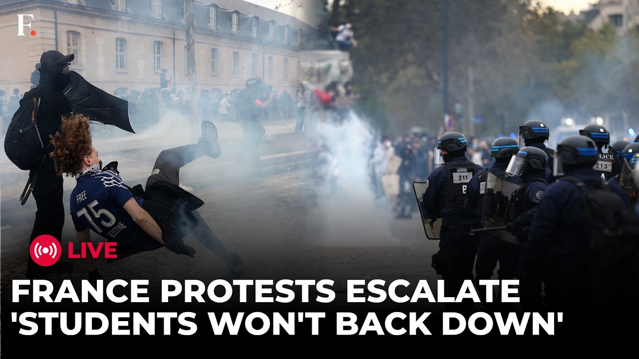 France Protests LIVE: High School Students Continue Campus Blockades