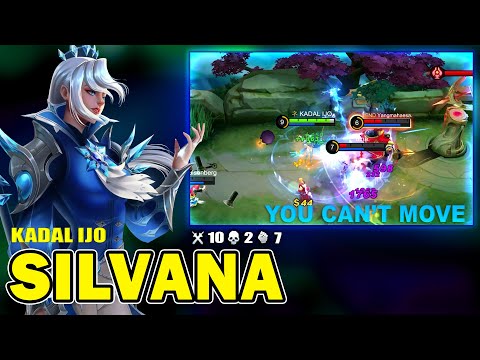 Silvana Insane Damage Build - Top 1 Global Silvanna MVP Build 2023 ~ Mobile Legends