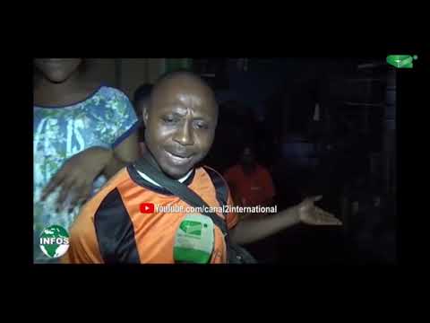 DOUALA INCENDIE AU MARCHE DE BONAMOUSSADI  ( Jt, 22/01/2021 )