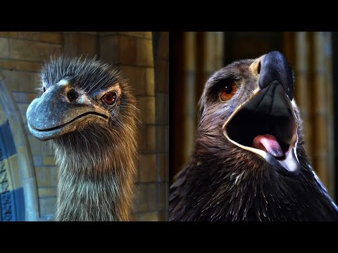 Natural History Museum Alive - Moa and Harpagornis (HD)