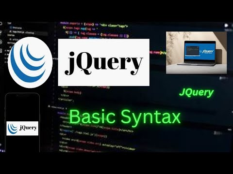 Jquery Basic Syntax Tutorial For Beginners