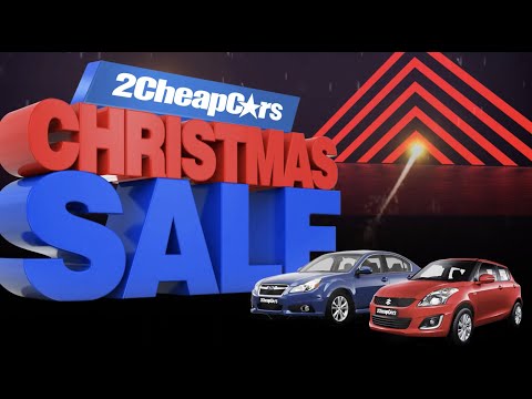 2 Cheap Cars Massive Christmas Sale! A Further $500 Off All Cars!