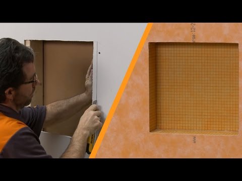 Schluter Kerdi-Board-N betegelbare inbouwnis 30,5x30,5mm