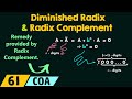 Diminished Radix And Radix Complement