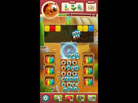 Toon Blast Level 8145 - NO BOOSTERS 🐻🐺🐱 | SKILLGAMING ✔️