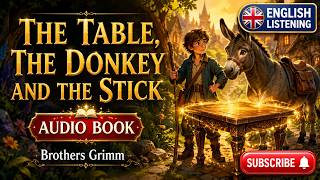 The Table, The Donkey and The Stick | Brothers Grimm | Audiobook for English Listening