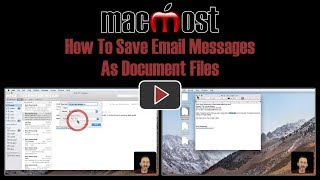 How To Save Email Messages As Document Files (#1731)