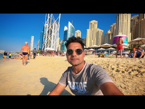 Dubai Vlog | Burj Khalifa | Jumeirah Beach |Dubai UAE 🇦🇪 @DhruvRatheeVlogs