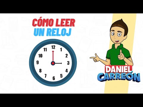 CÓMO LEER UN RELOJ Super facil  - Para principiantes