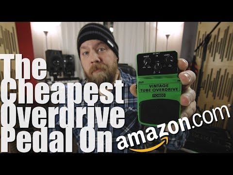 The Cheapest: Overdrive Pedal On Amazon