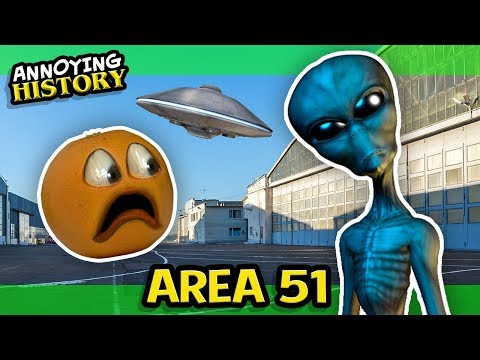 Annoying Orange - Annoying History: Storming Area #51!