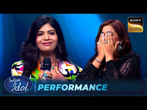 'Kehna Hi Kya' पर Amritha से Mesmerise होकर Shreya ने छुपाया अपना Face |Indian Idol S16| Performance
