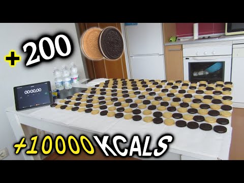 +200 OREOS VS 1 PERSONA (RECORD ESPAÑA)