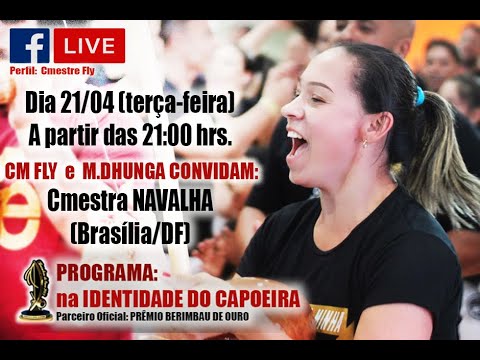16ª LIVE NA IDENTIDADE DO CAPOEIRA - CONTRAMESTRE NAVALHA