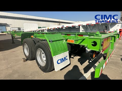 What is CIMC Trailer? - 40 ft Container Skeletal Semi Trailer for Sale in Jamaica