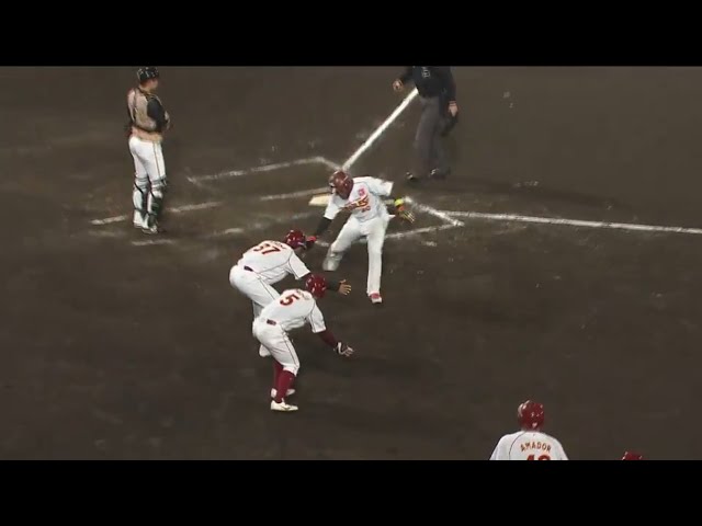 【3回裏】イーグルス・ウィーラー 2試合連続アーチは逆転3ラン!! 2017/5/16 E-F