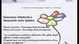 La condizione autistica di fronte alle sfide degli affetti e della sessualità. Parte 3